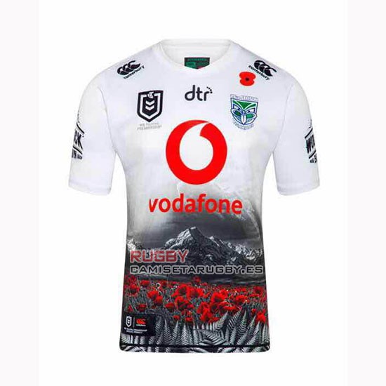 Camiseta Nueva Zelandia Warriors Rugby 2019 Conmemorative